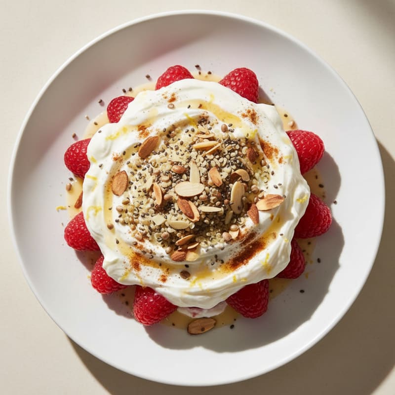 Creamy Zesty Greek Yogurt Parfait