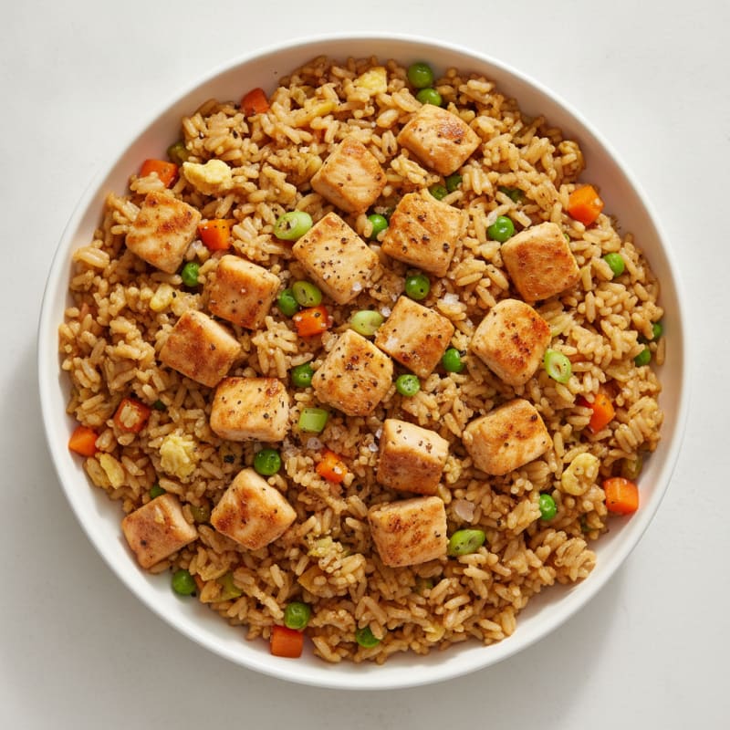 Chicken and Vegetable Fried Rice