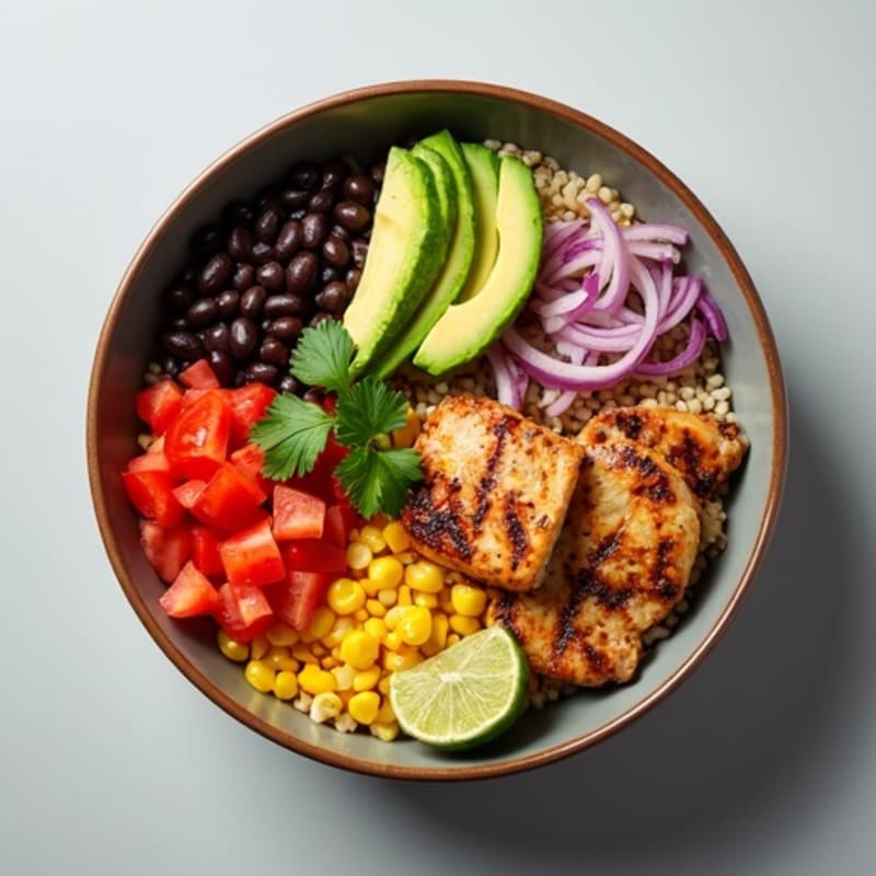 Hearty Black Bean Burrito Bowl