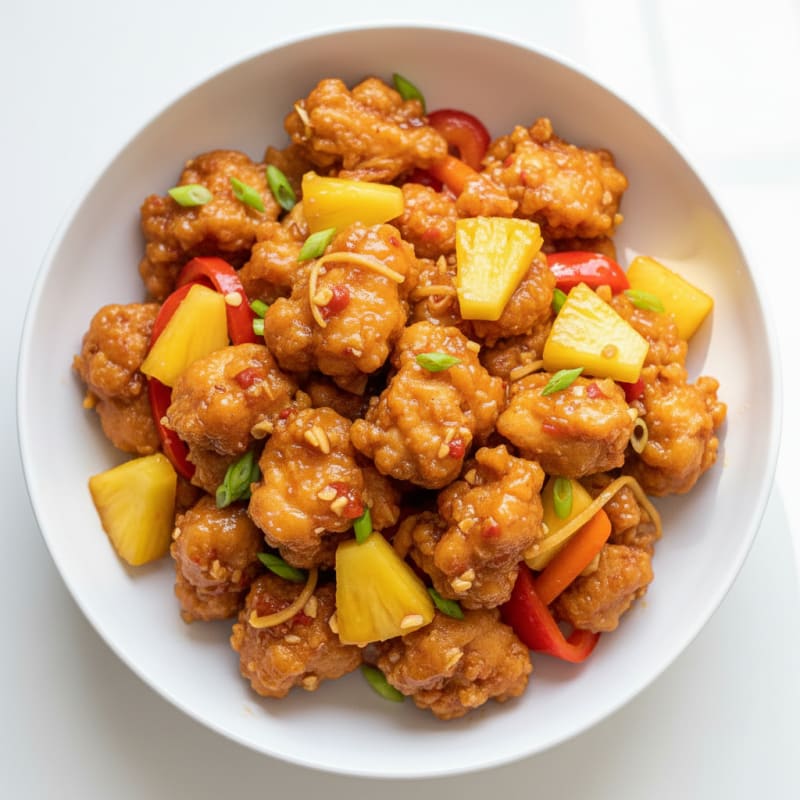 Crispy Sweet and Sour Chicken Stir-Fry