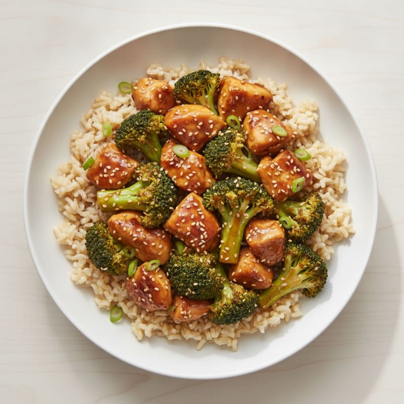 Teriyaki Chicken and Broccoli Stir-Fry