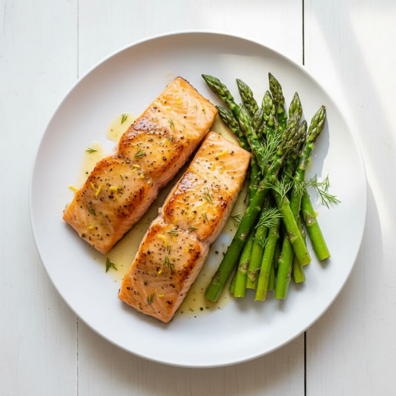 Golden Lemon-Herb Grilled Salmon