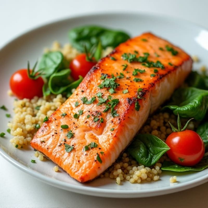 Lemon Herb Grilled Salmon
