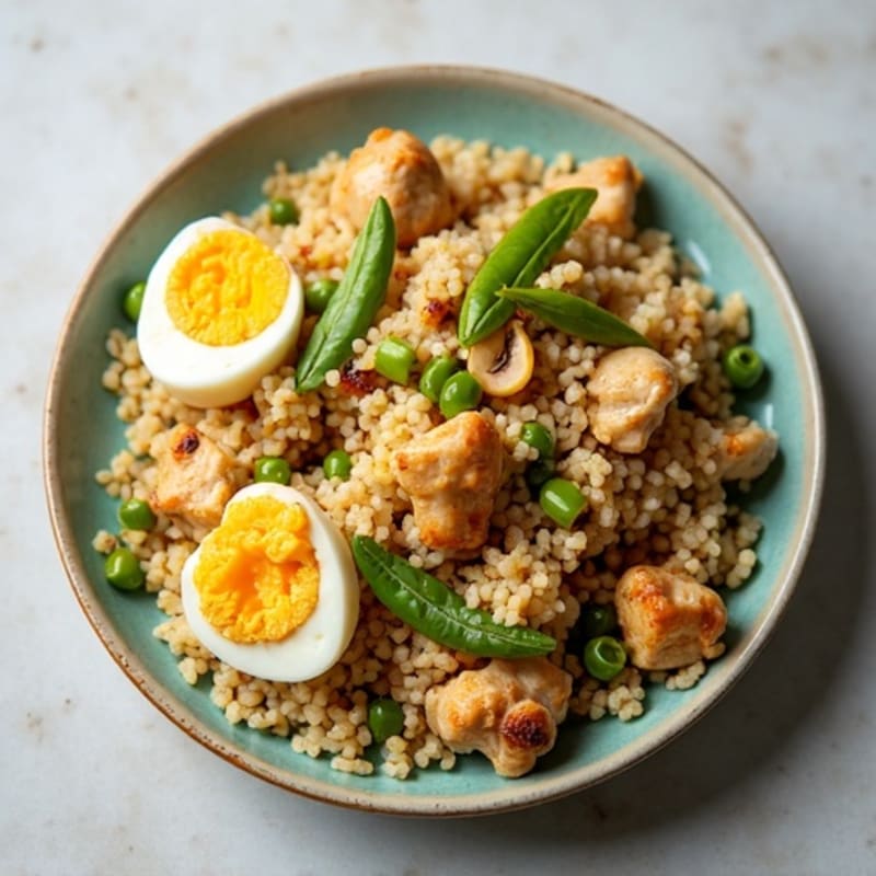 Cauliflower Rice Egg Stir-Fry