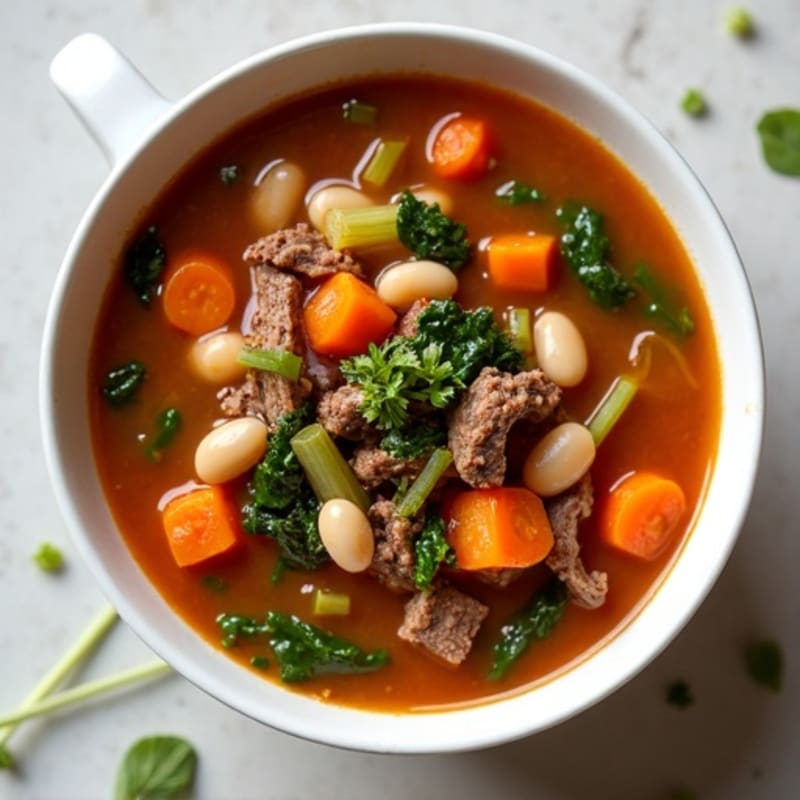 Hearty Beef Vegetable Soup