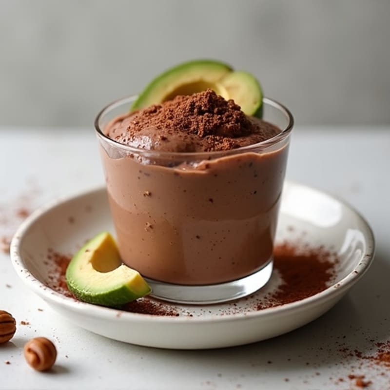 Silky Chocolate Protein Pudding with Greek Yogurt
