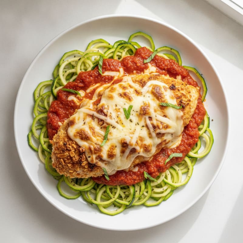 Baked Chicken Parmesan with Marinara