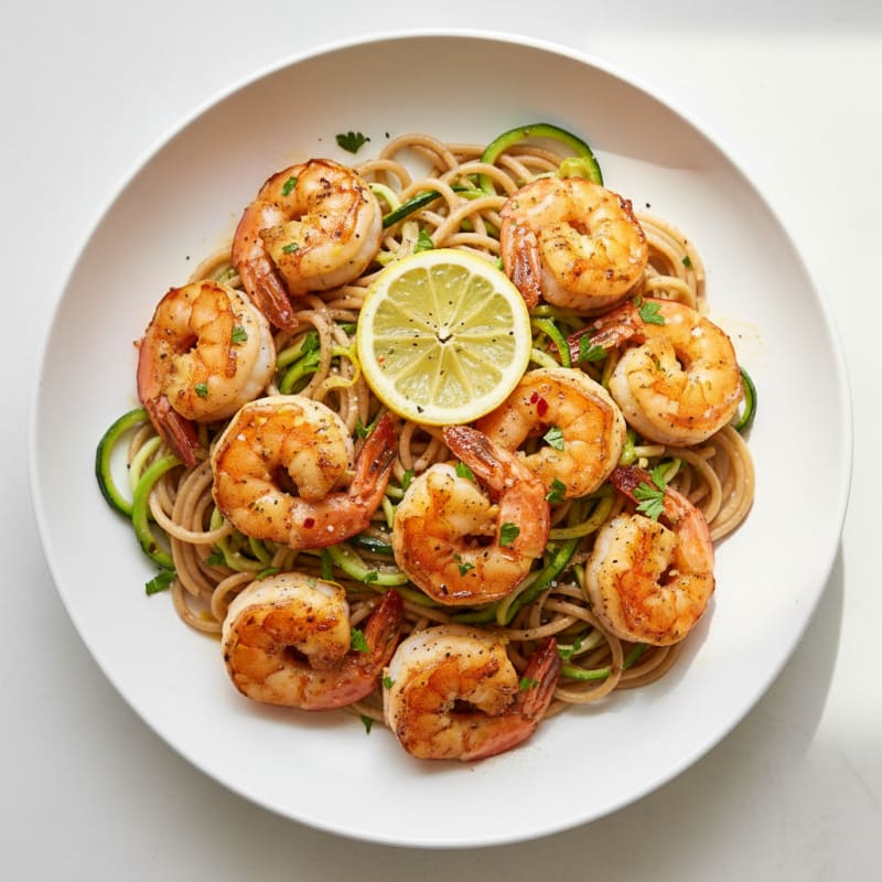 Zesty Garlic Butter Shrimp Scampi