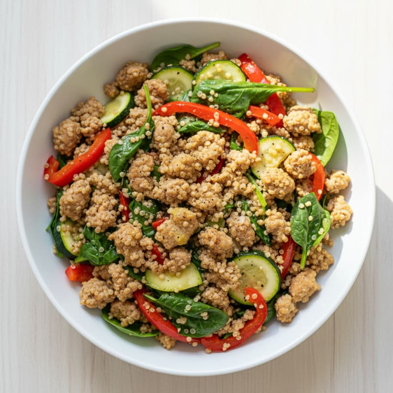Lean Turkey and Quinoa Power Bowl