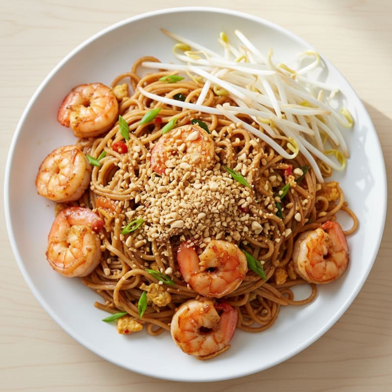 Shrimp Pad Thai Noodles