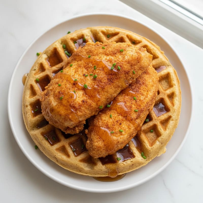 Golden Chicken & Waffles