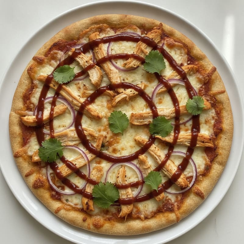 High-Protein BBQ Chicken Pizza