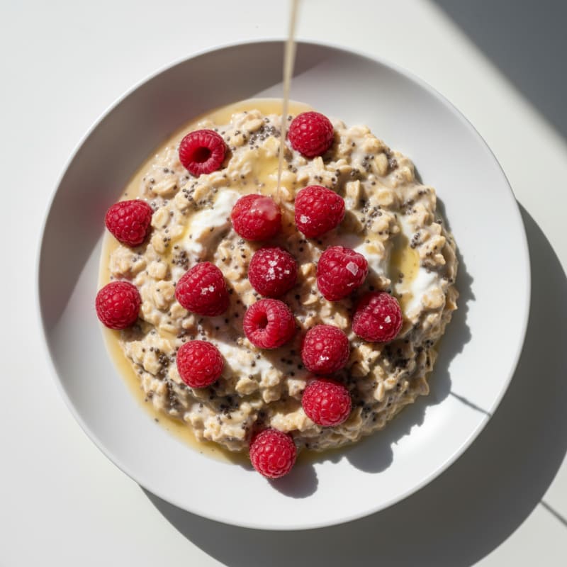 Creamy Vanilla Bean Overnight Oats