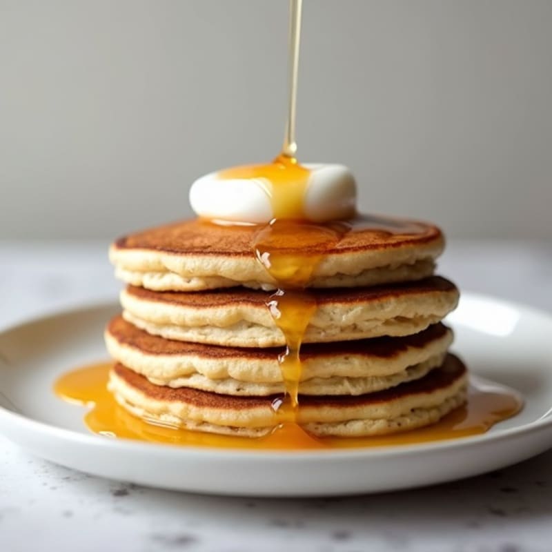 Fluffy Greek Yogurt Protein Pancakes
