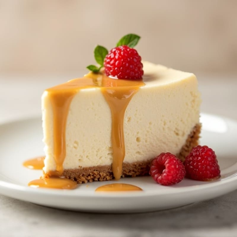 Creamy Greek Yogurt Protein Cheesecake