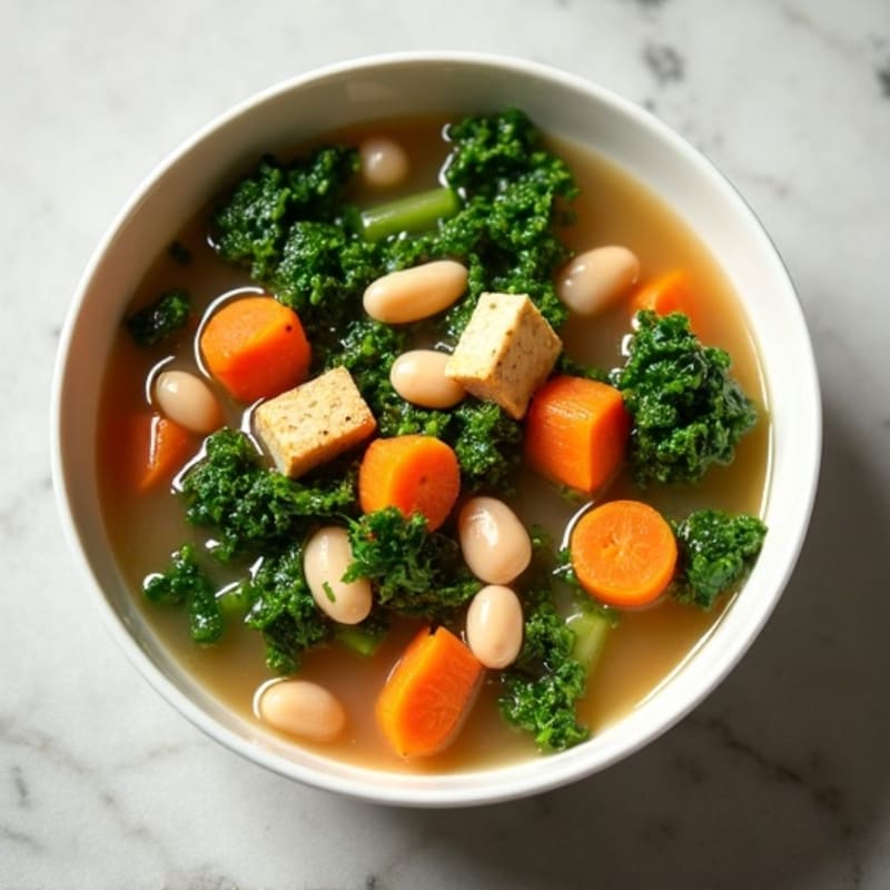 Hearty Kale and White Bean Soup