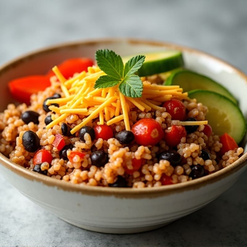 Spicy Southwest Turkey Taco Bowl