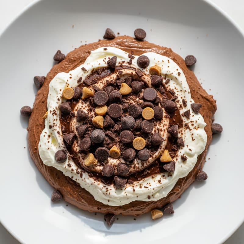 Chocolate Protein Mousse with Greek Yogurt