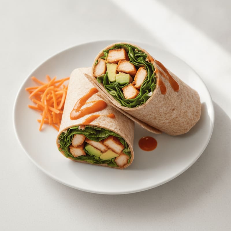 Buffalo Ranch Chicken Wrap