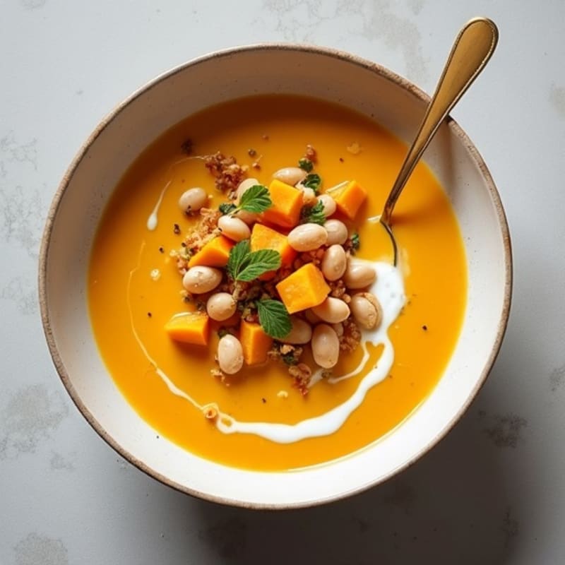 Creamy Roasted Butternut Squash Soup
