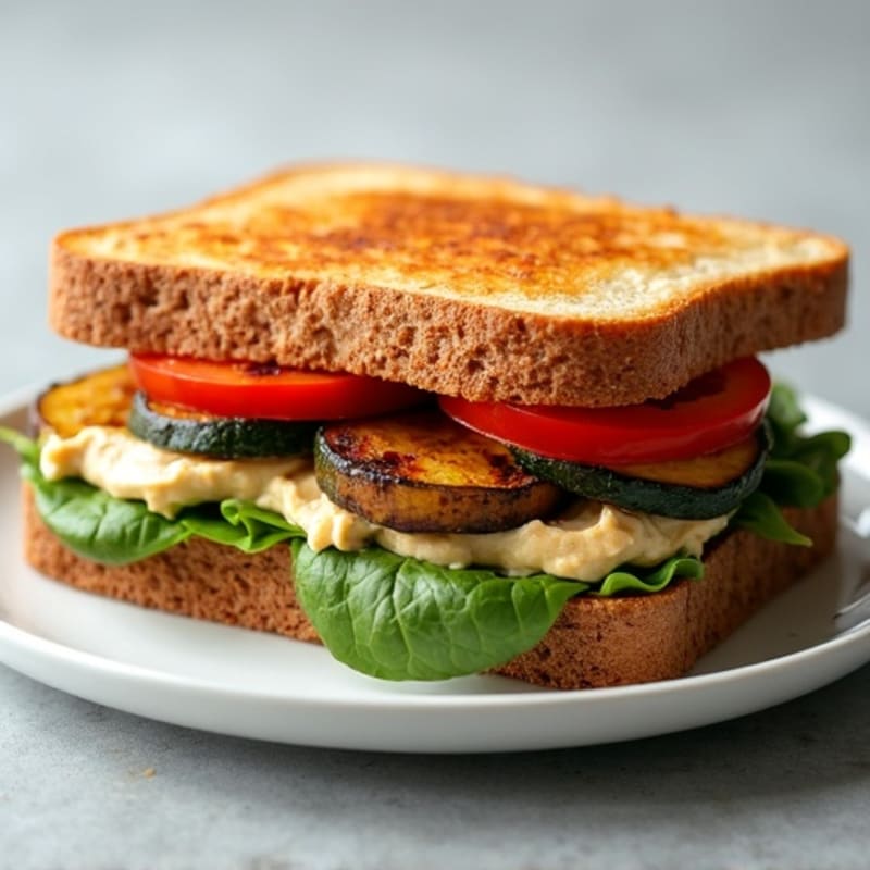Hearty Grilled Vegetable Sandwich