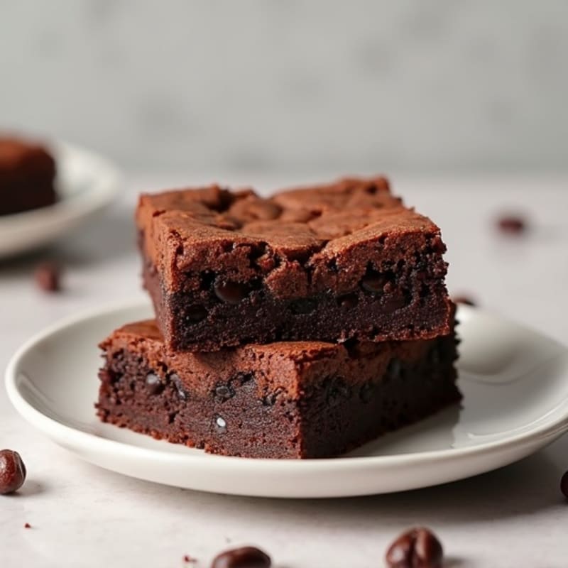 Fudgy Black Bean Brownie Squares
