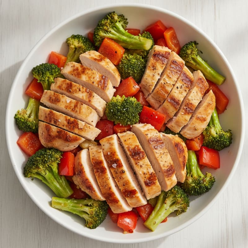 Seared Chicken and Broccoli Power Bowl