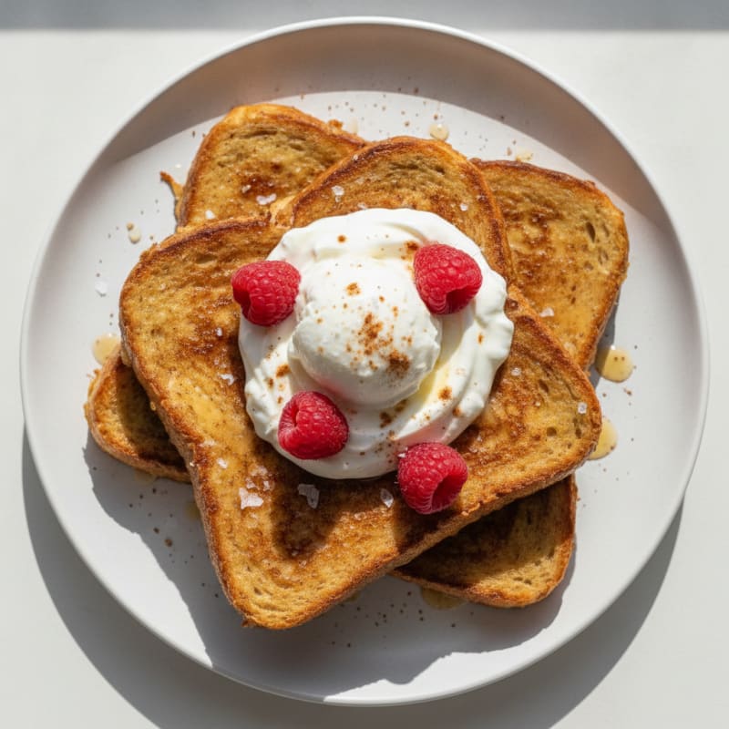 Vanilla Bean Protein French Toast