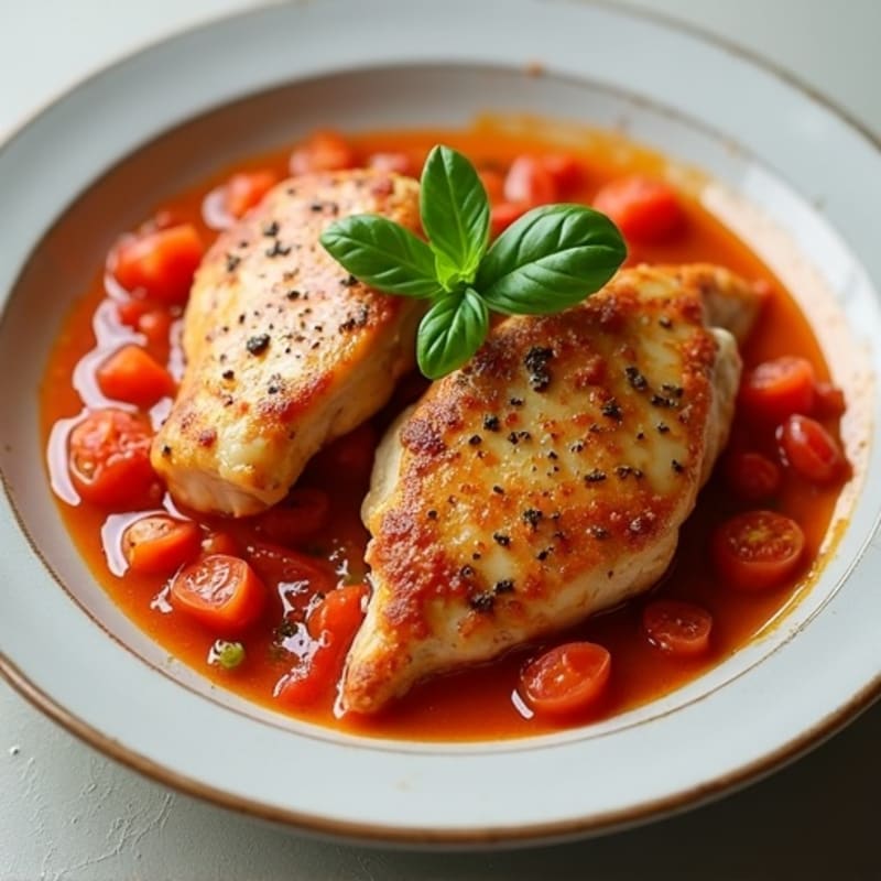 Creamy Spiced Tomato Chicken