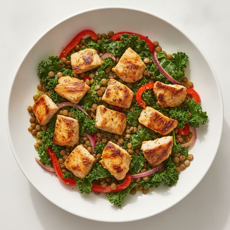 Lentil and Vegetable Power Bowl