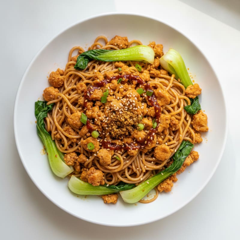 Sichuan Dan Dan Noodles with Chili Oil