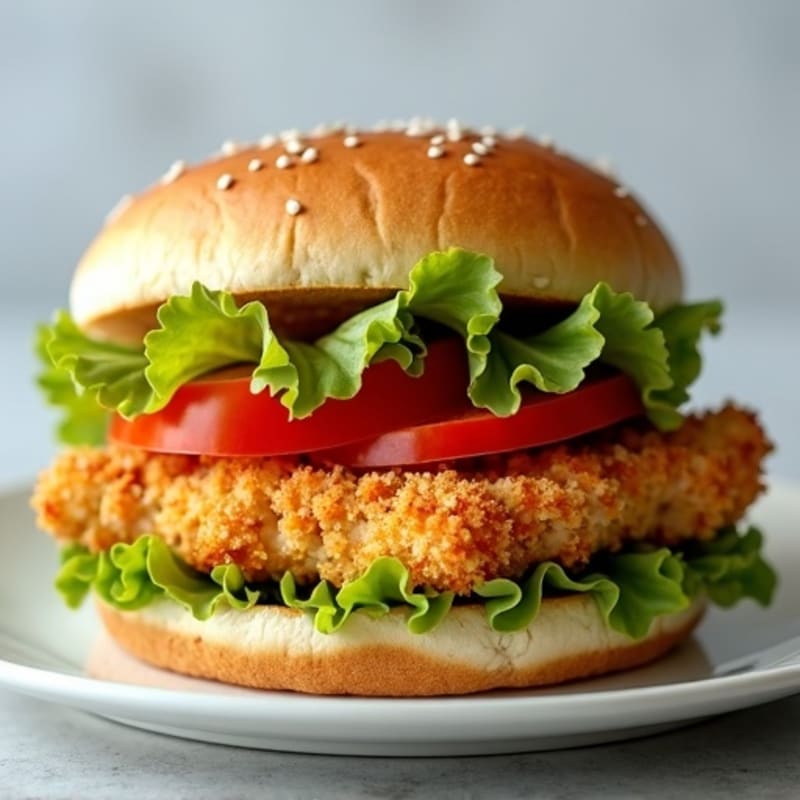 Crispy Air-Fried Chicken Sandwich