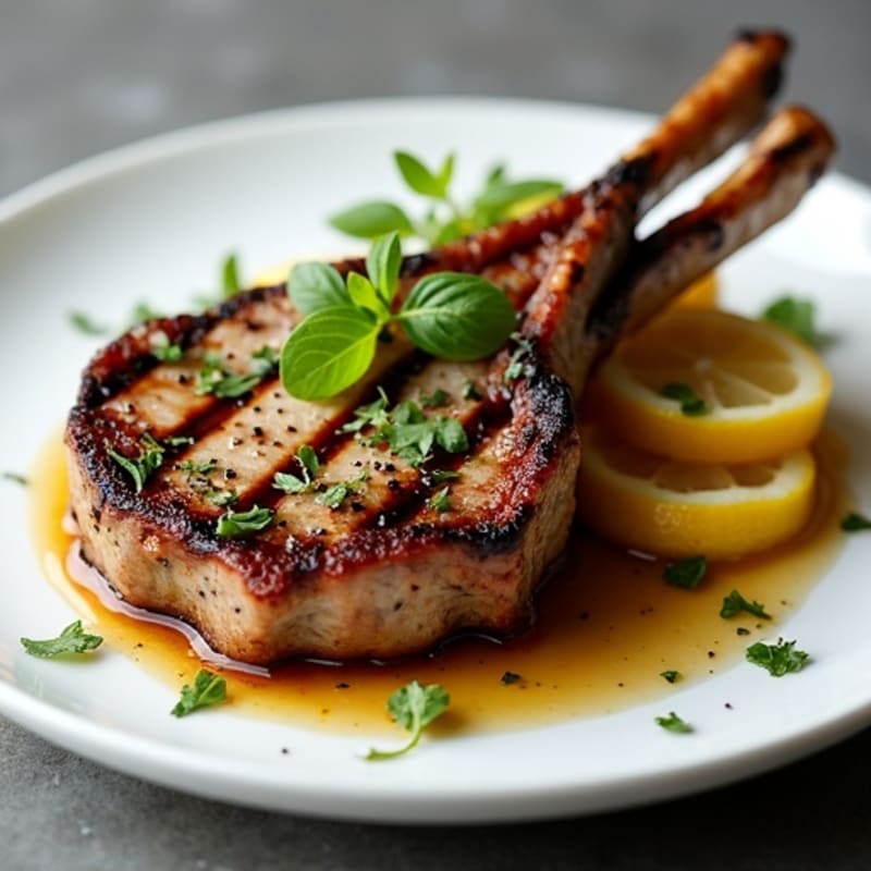 Grilled Herb Lamb Chops
