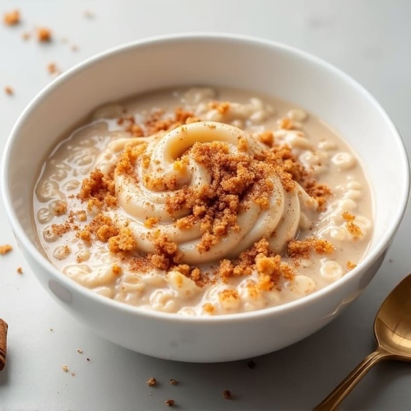 Creamy Cinnamon Swirl Protein Oats