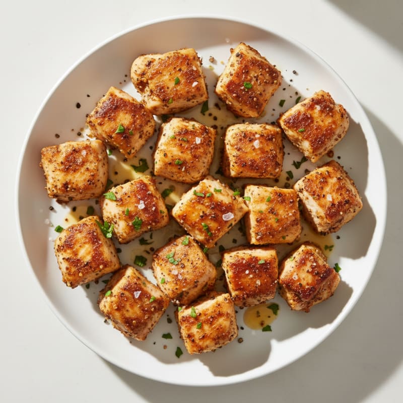 Savory Chicken Tenders Protein Bites