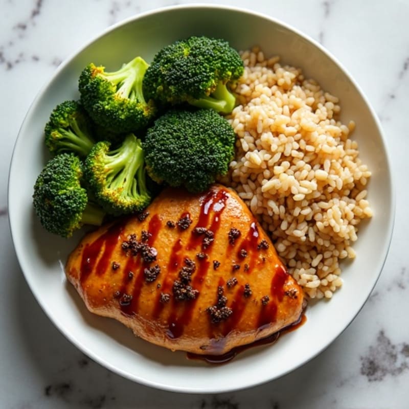 Sheet Pan Teriyaki Chicken with Crispy Roasted Broccoli