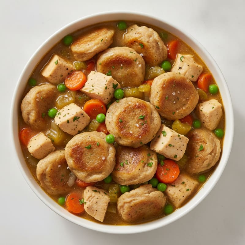 Homestyle Chicken and Herb Dumplings