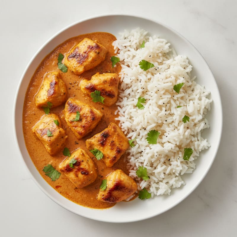 Chicken Tikka Masala with Basmati Rice