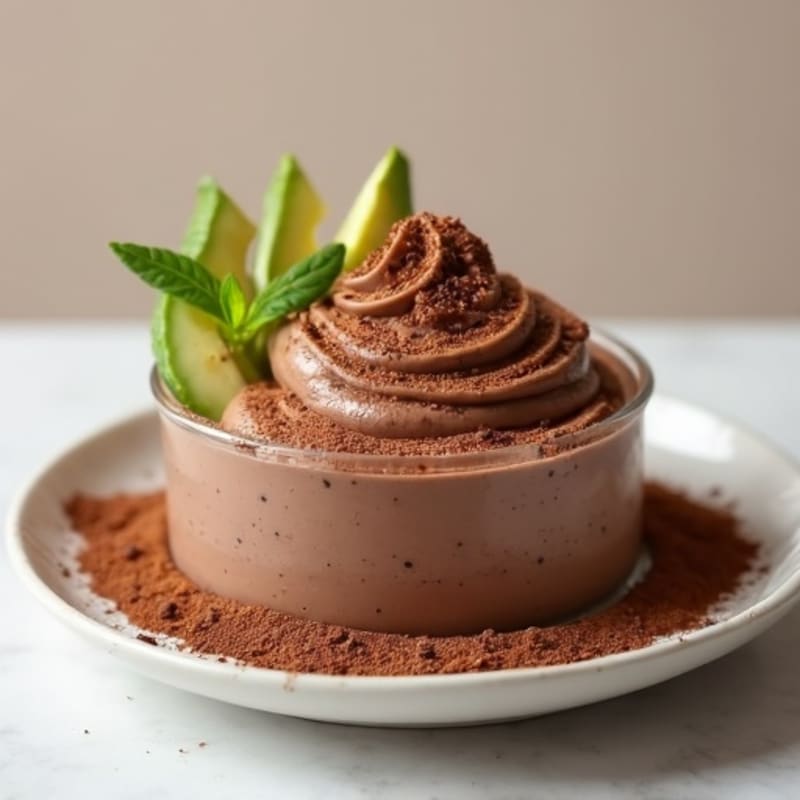 Creamy Avocado Chocolate Mousse