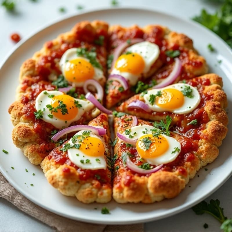 Crispy BBQ Chicken Cauliflower Crust Pizza