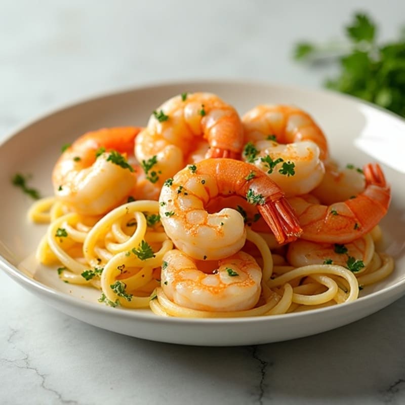 Lemon-Garlic Butter Shrimp with Fresh Herbs