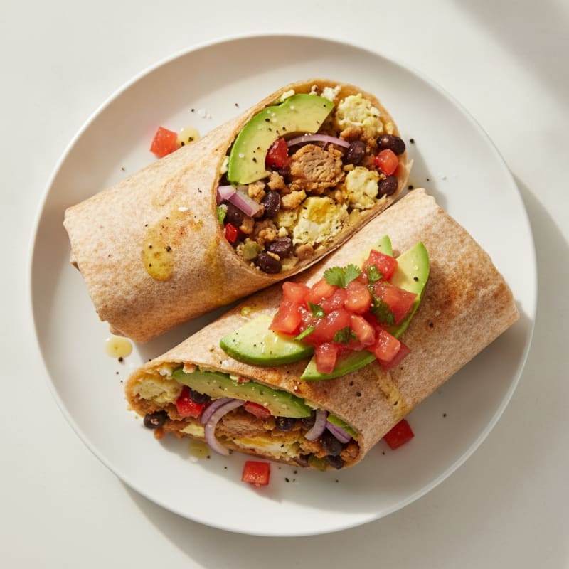 Loaded Protein Breakfast Burrito