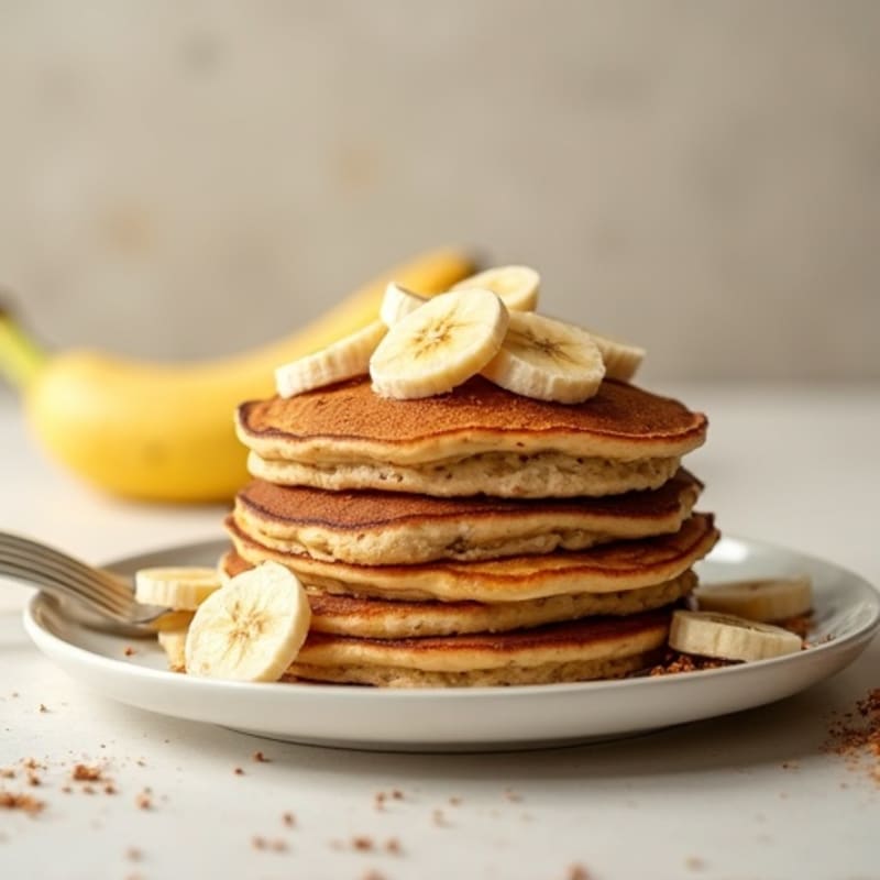 Protein-Packed Almond Flour Banana Pancakes