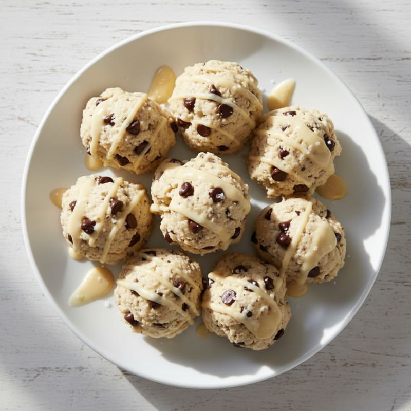 Creamy Vanilla Protein Cookie Dough Bites