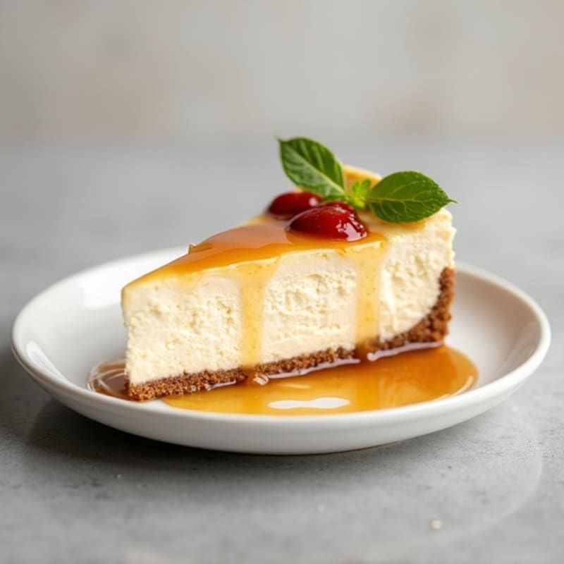 Creamy Greek Yogurt Protein Cheesecake