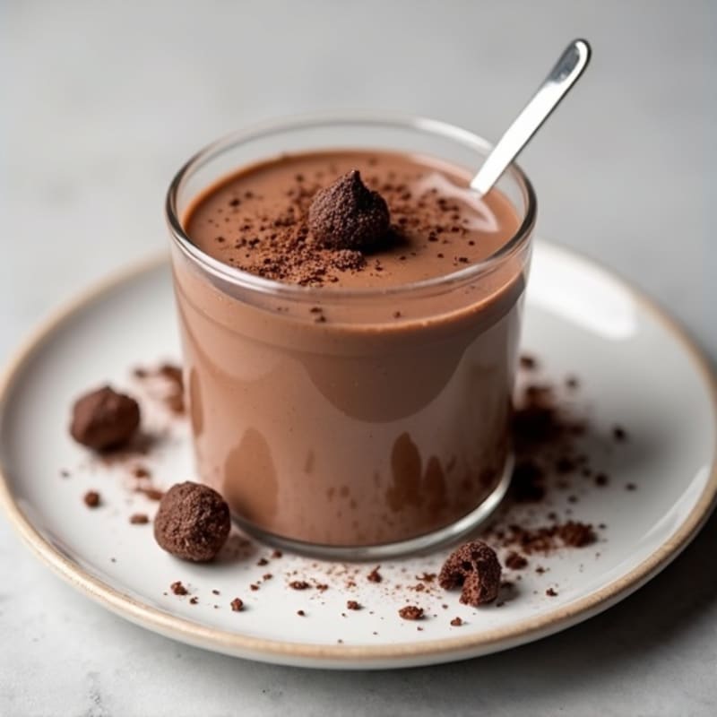 Silky Chocolate Protein Pudding