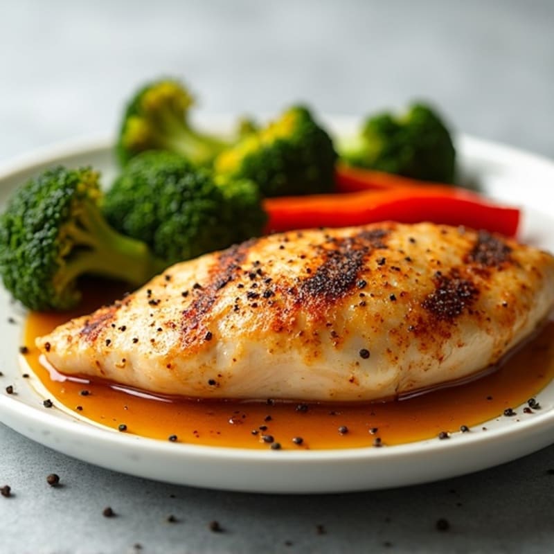 Sheet Pan Roasted Chicken and Crispy Broccoli