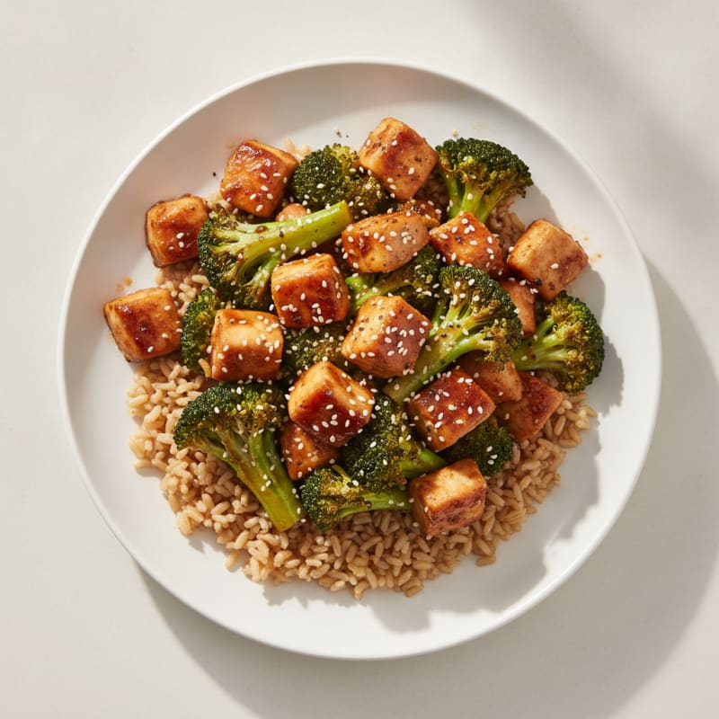 Teriyaki Chicken Stir-Fry with Broccoli