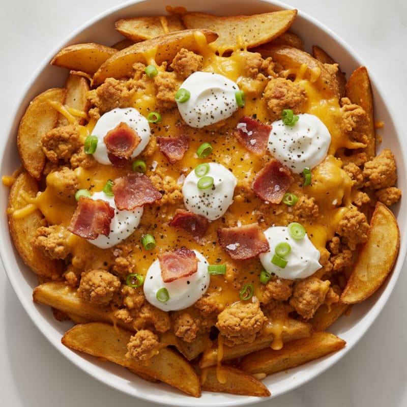 Loaded Bacon Cheese Fries