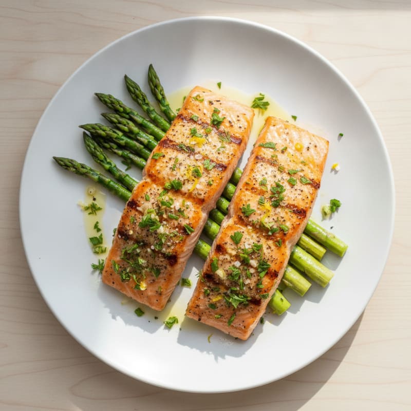 Lemon Herb Grilled Salmon